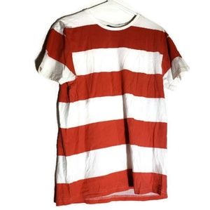 Cedar woodstate red and white striped shirt